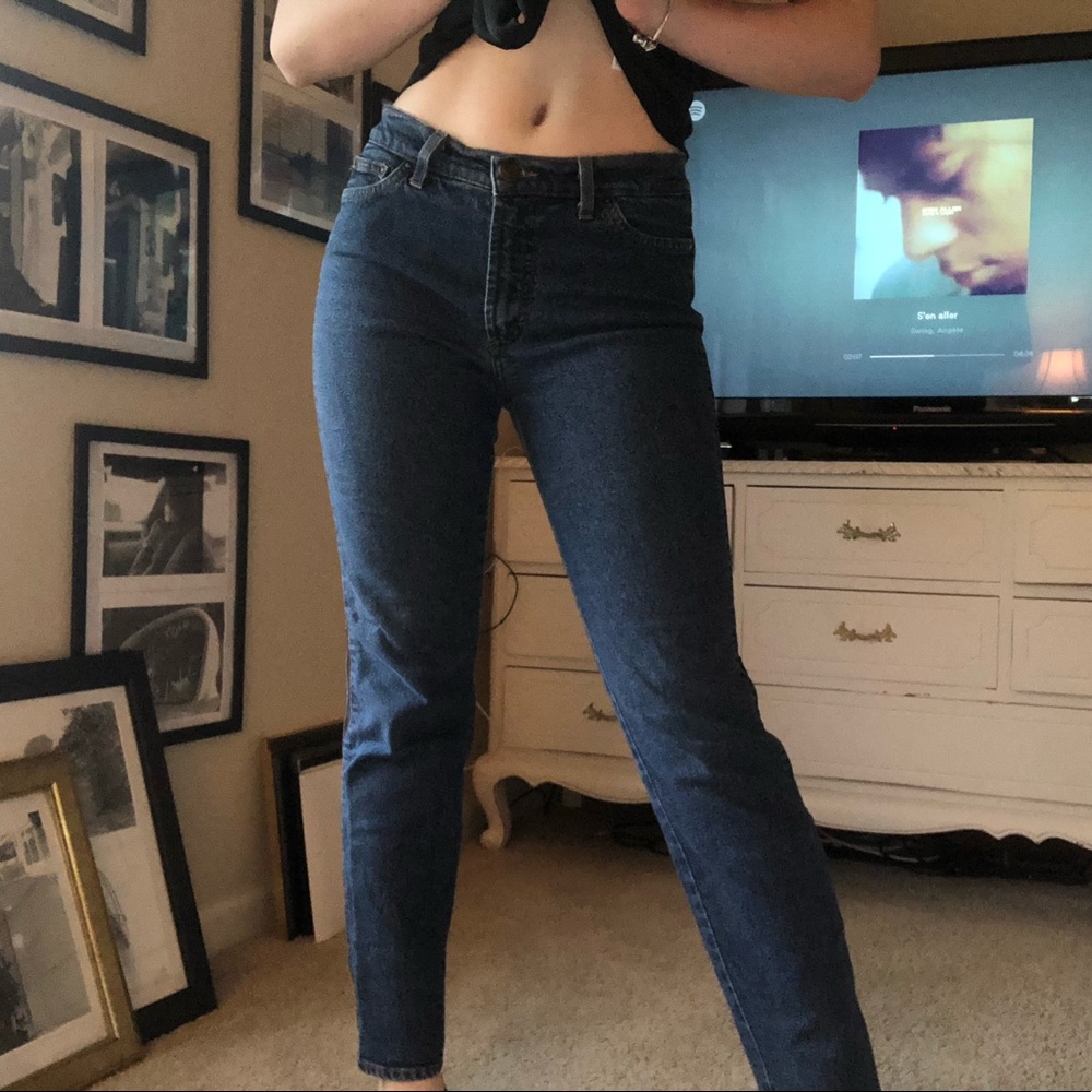 Dark Wash Boot Cut Just Cavalli 29 Jeans - Picture 7 of 8